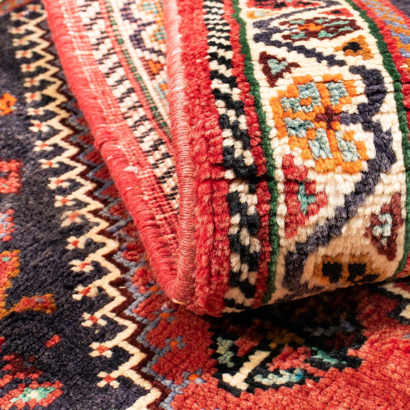 Alfombra persa - Nómada - 160 x 117 cm - rojo