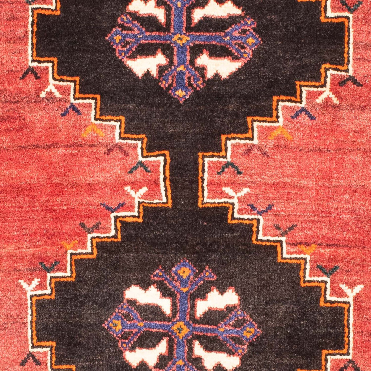 Alfombra persa - Nómada - 160 x 107 cm - azul oscuro