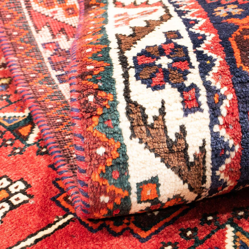 Alfombra persa - Nómada - 170 x 100 cm - rojo oscuro