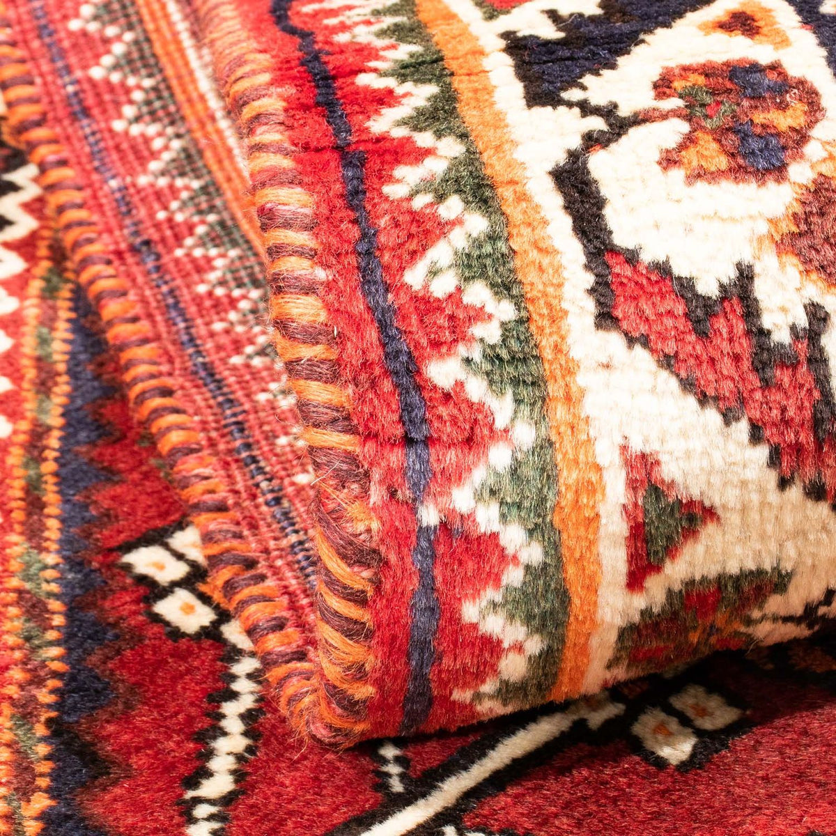 Alfombra persa - Nómada - 147 x 110 cm - rojo