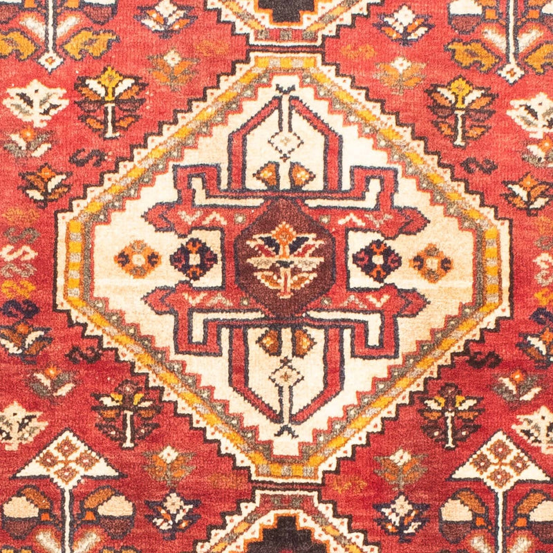 Alfombra persa - Nómada - 153 x 80 cm - rojo oscuro