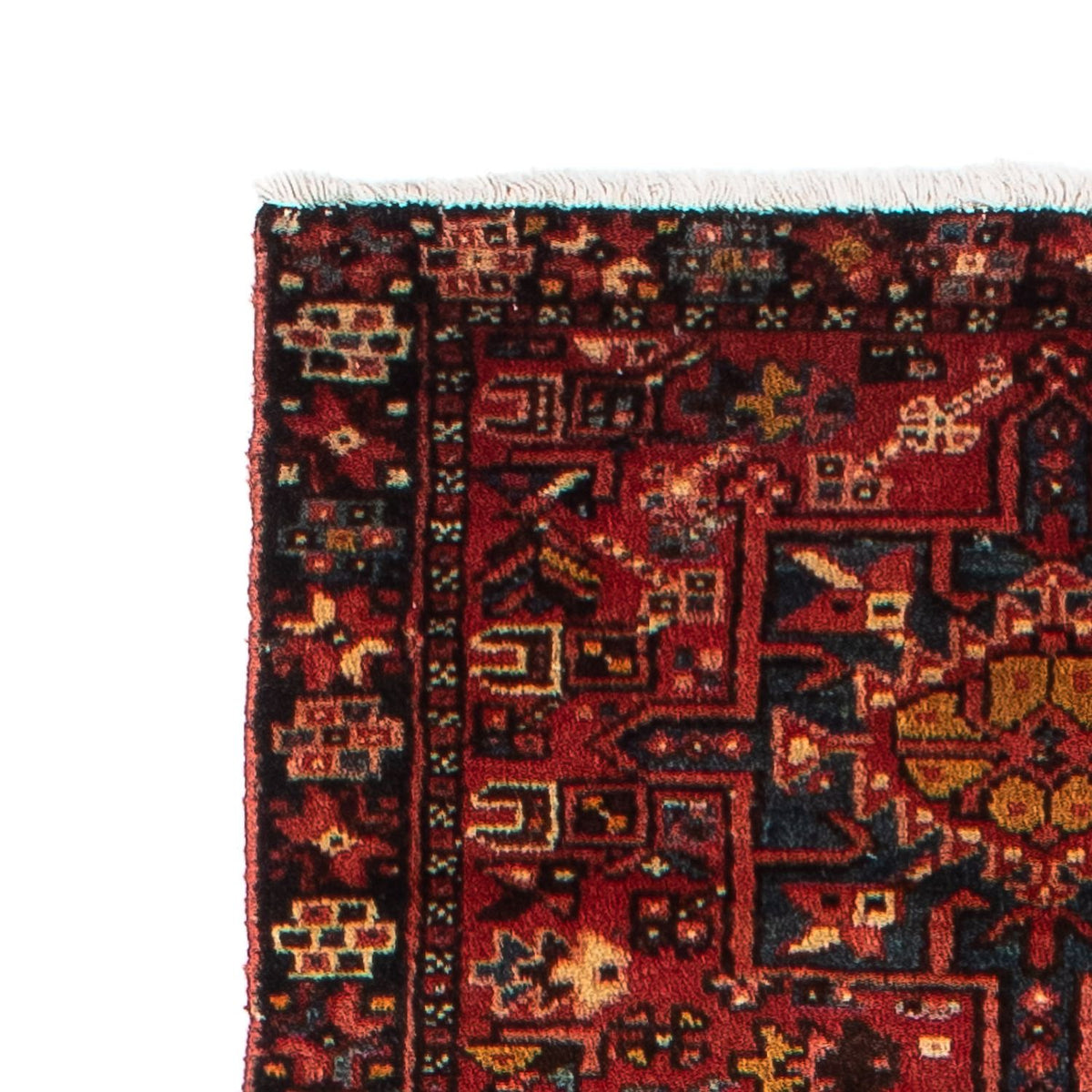 Alfombra de pasillo Alfombra persa - Nómada - 338 x 75 cm - rojo oscuro