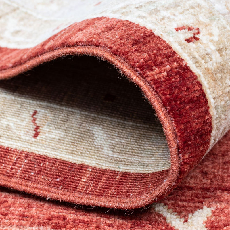 Alfombra Ziegler - 298 x 240 cm - rojo oscuro