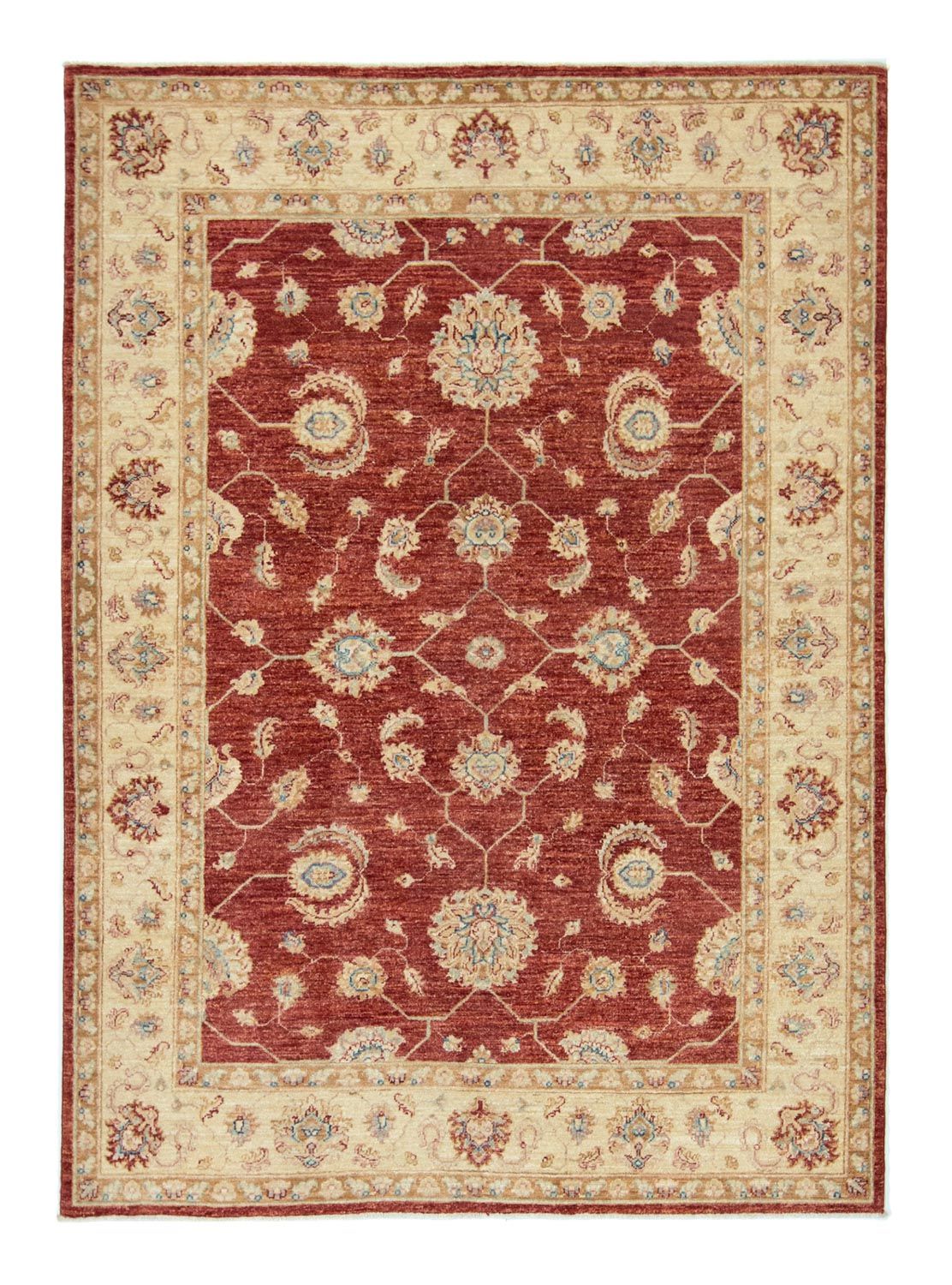 Alfombra Ziegler - 206 x 149 cm - rojo
