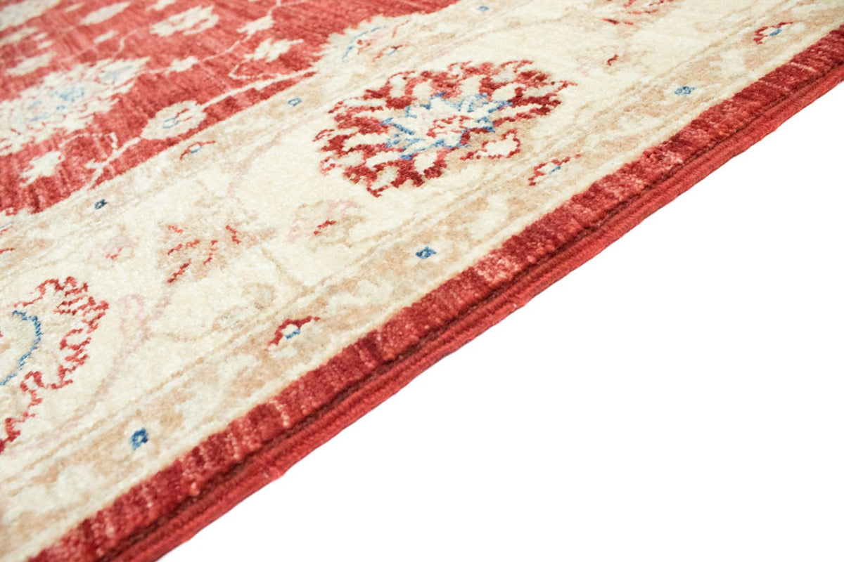 Alfombra Ziegler - 198 x 147 cm - rojo oscuro
