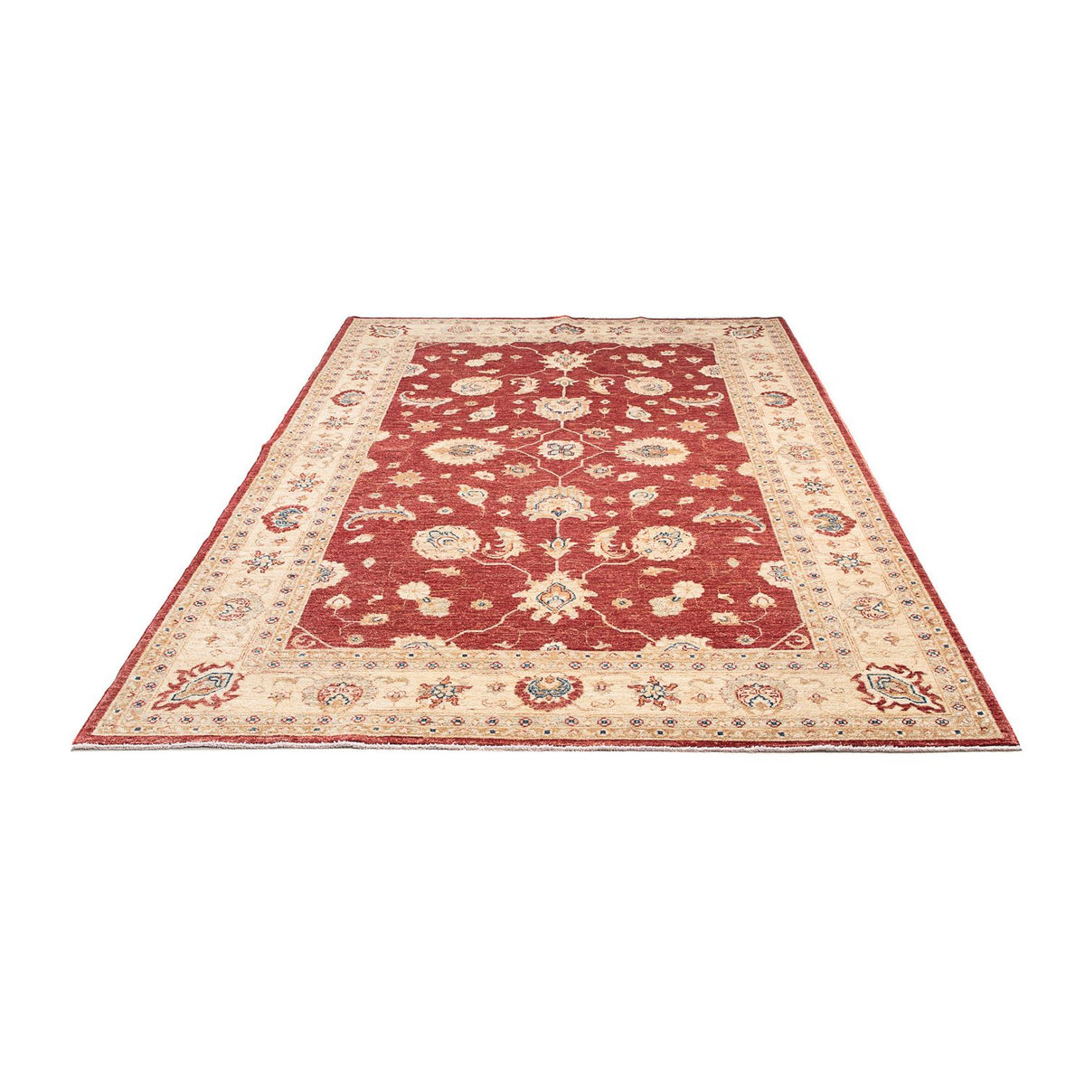 Alfombra Ziegler - 234 x 167 cm - rojo oscuro