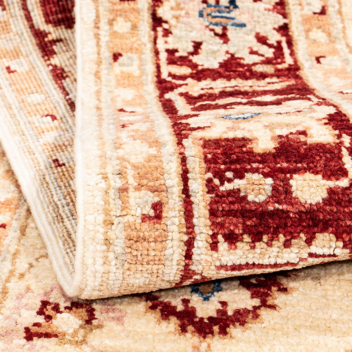 Alfombra de pasillo Alfombra Ziegler - 248 x 79 cm - beige