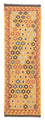 Alfombra de pasillo Alfombra Kelim - Splash - 210 x 64 cm - multicolor