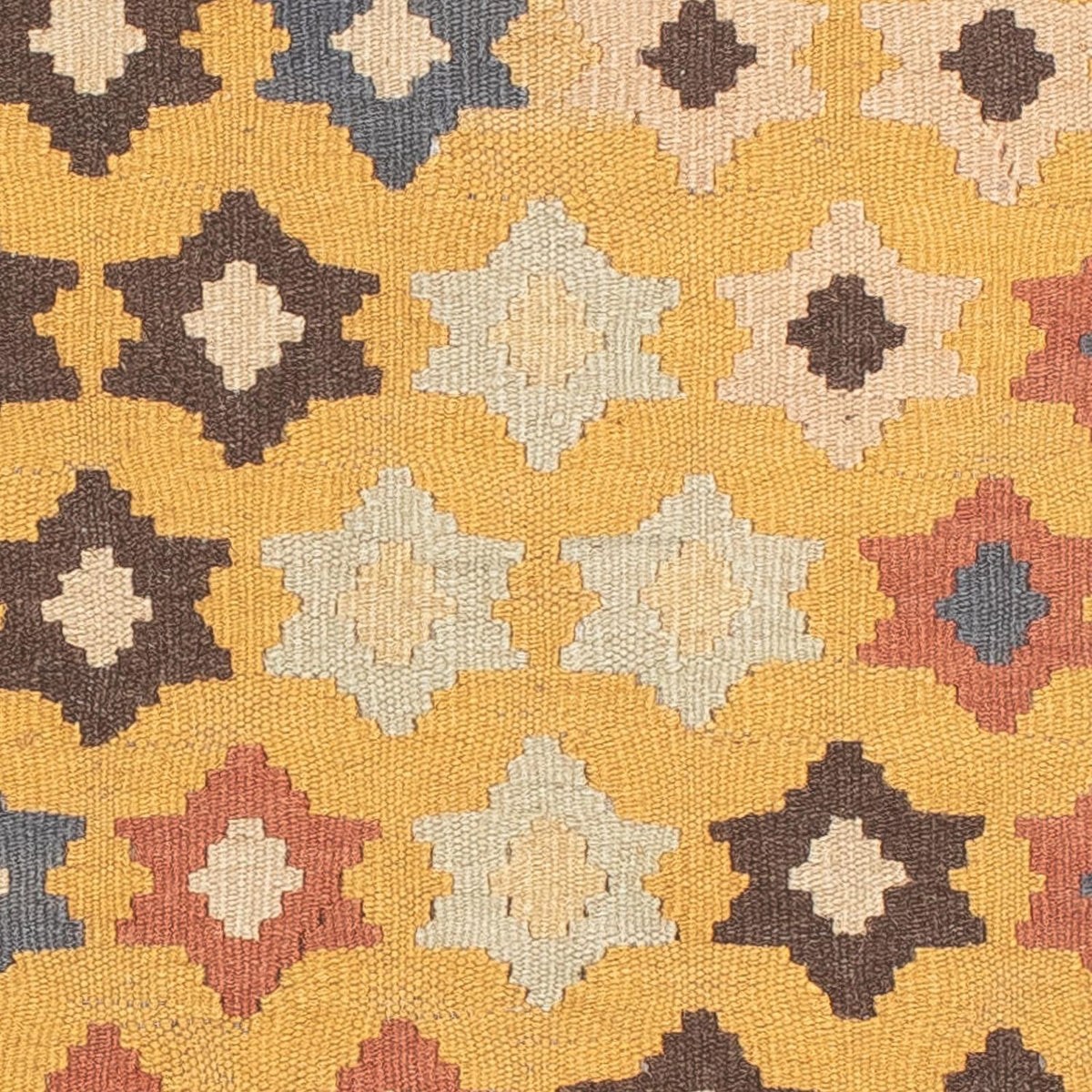 Alfombra de pasillo Alfombra Kelim - Splash - 210 x 64 cm - multicolor