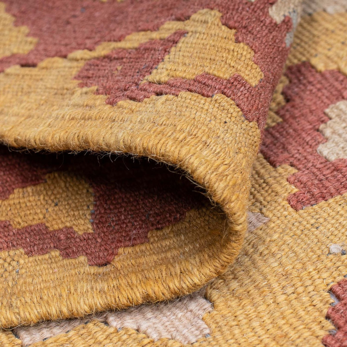 Alfombra de pasillo Alfombra Kelim - Splash - 210 x 64 cm - multicolor