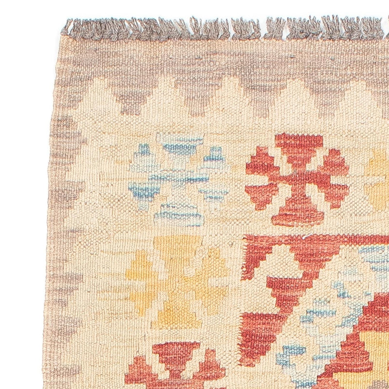 Alfombra de pasillo Alfombra Kelim - Splash - 199 x 53 cm - multicolor