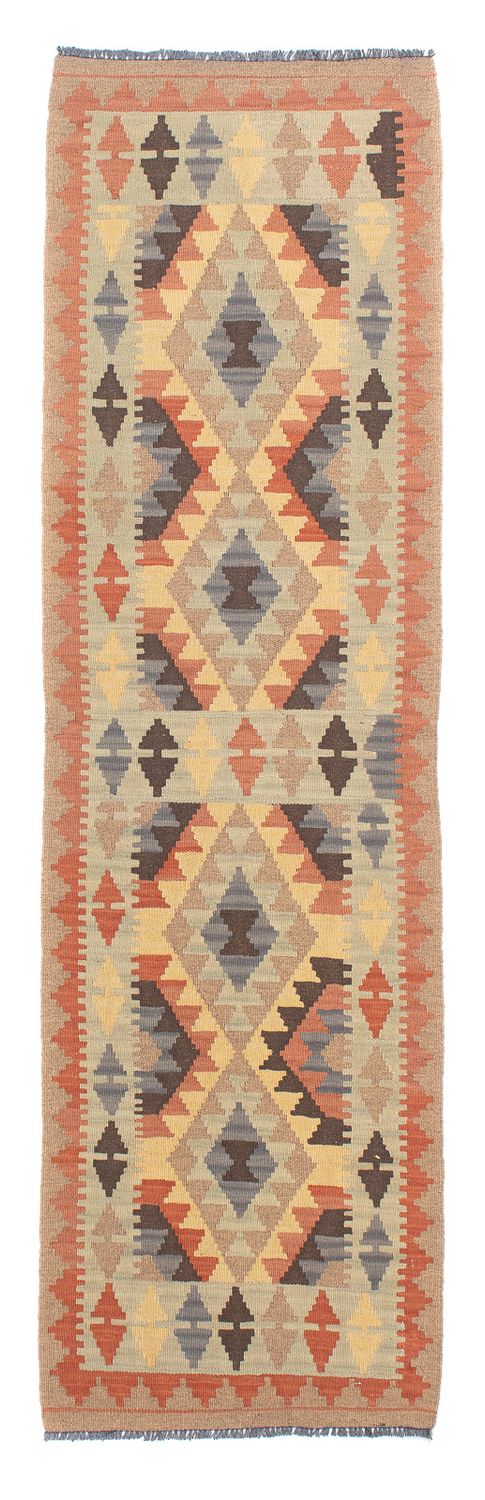 Alfombra de pasillo Alfombra Kelim - Splash - 198 x 57 cm - multicolor