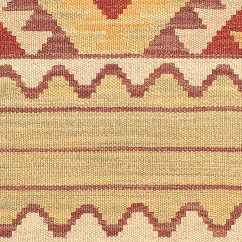 Alfombra de pasillo Alfombra Kelim - Splash - 201 x 54 cm - multicolor