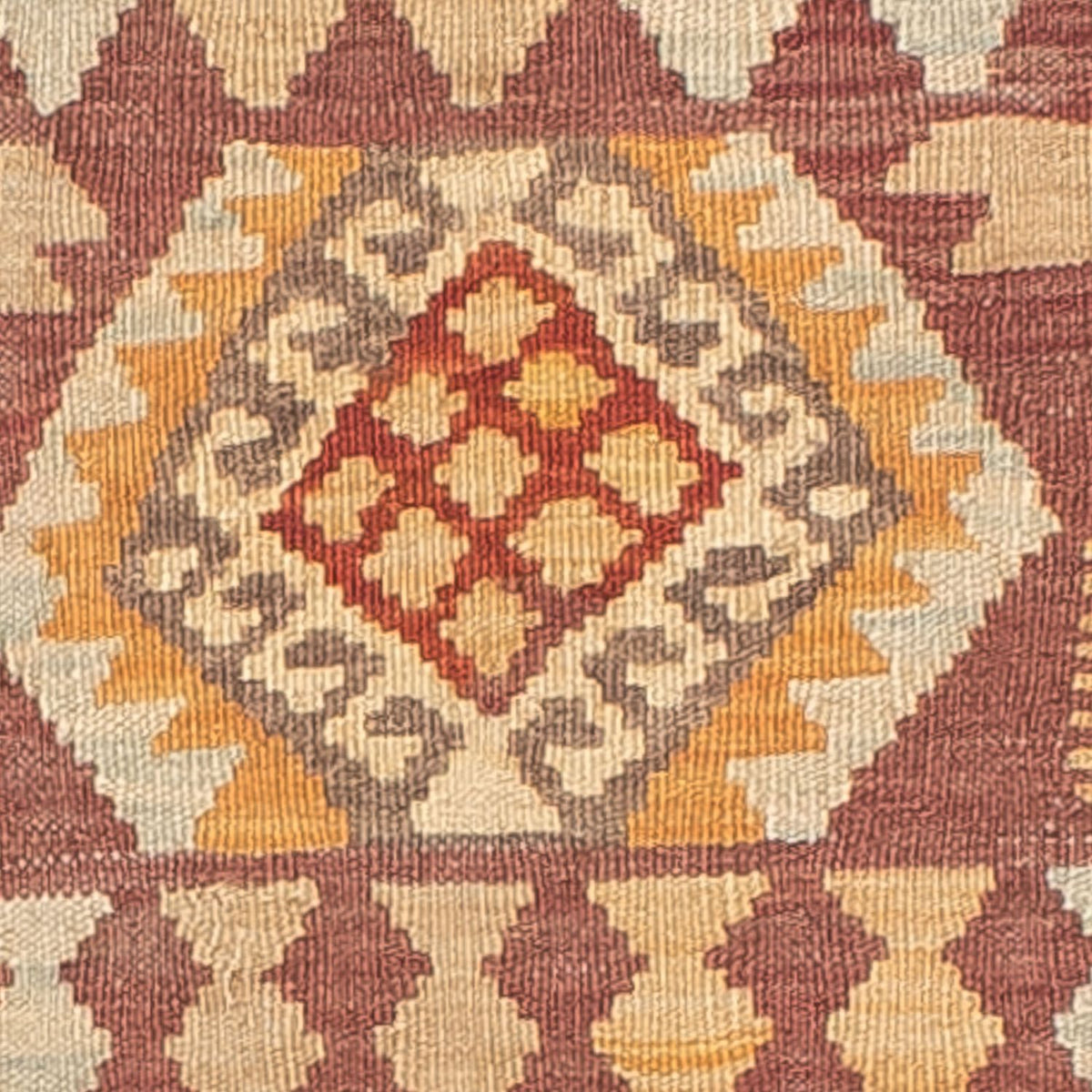 Alfombra de pasillo Alfombra Kelim - Splash - 248 x 49 cm - multicolor