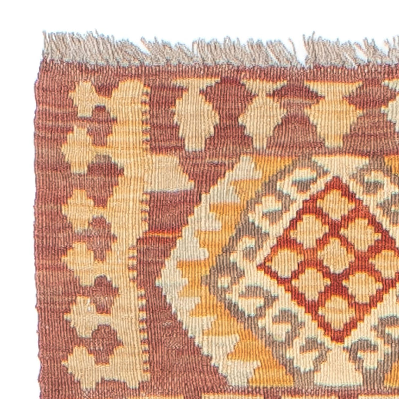 Alfombra de pasillo Alfombra Kelim - Splash - 248 x 49 cm - multicolor