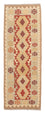 Alfombra de pasillo Alfombra Kelim - Splash - 191 x 60 cm - marrón claro