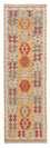 Alfombra de pasillo Alfombra Kelim - Splash - 214 x 65 cm - multicolor