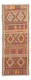 Alfombra de pasillo Alfombra Kelim - Splash - 186 x 71 cm - multicolor