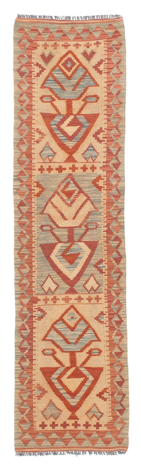 Alfombra de pasillo Alfombra Kelim - Splash - 188 x 46 cm - multicolor