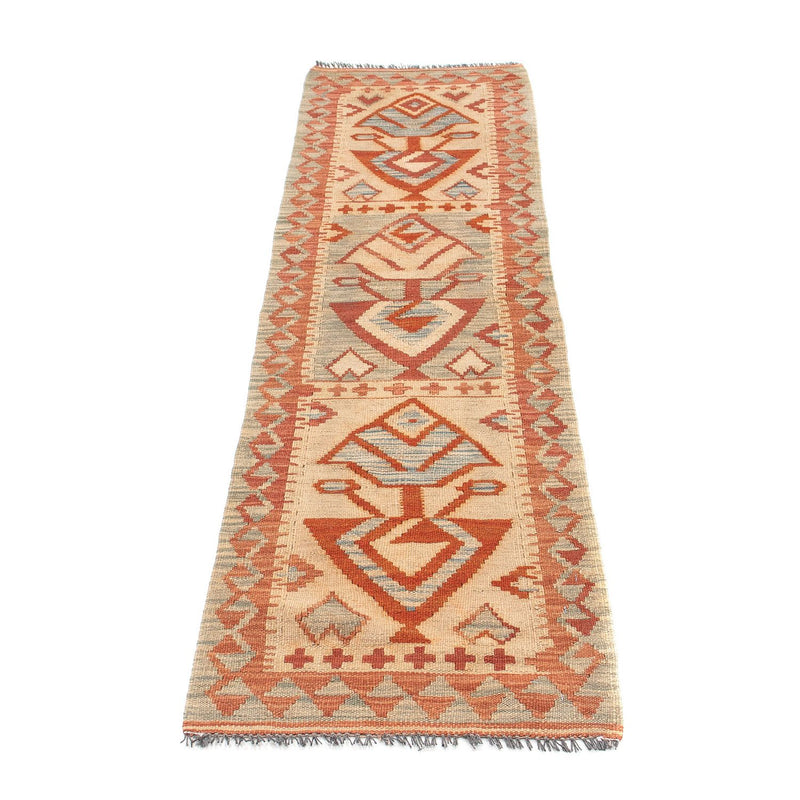 Alfombra de pasillo Alfombra Kelim - Splash - 188 x 46 cm - multicolor