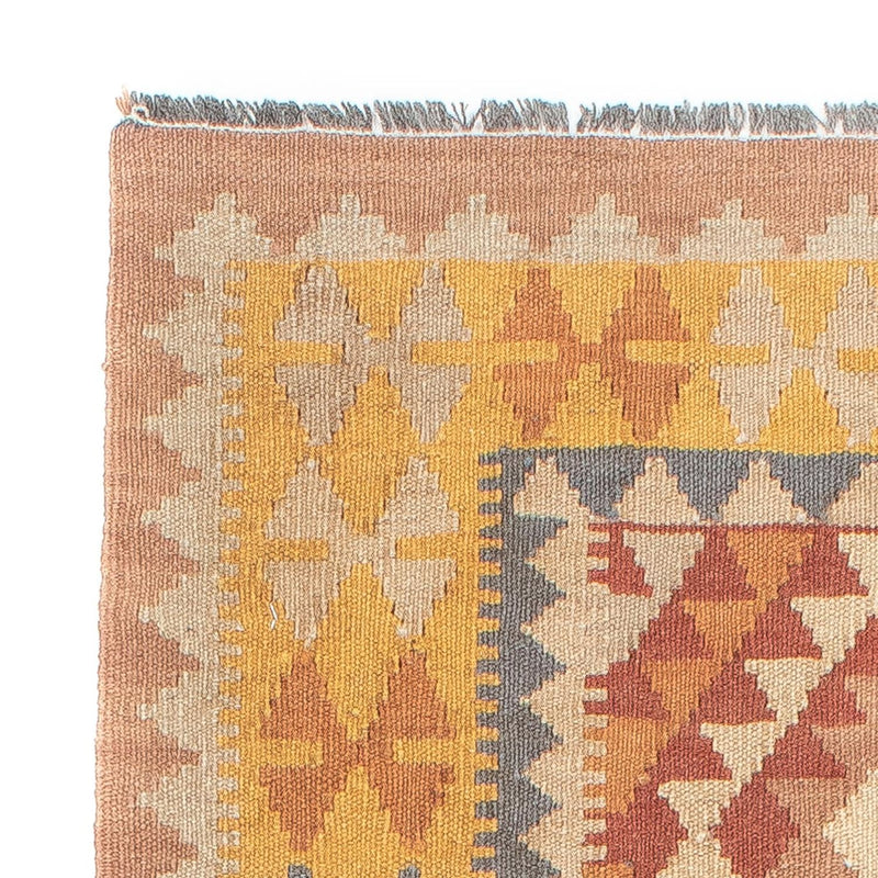 Alfombra de pasillo Alfombra Kelim - Splash - 197 x 62 cm - multicolor