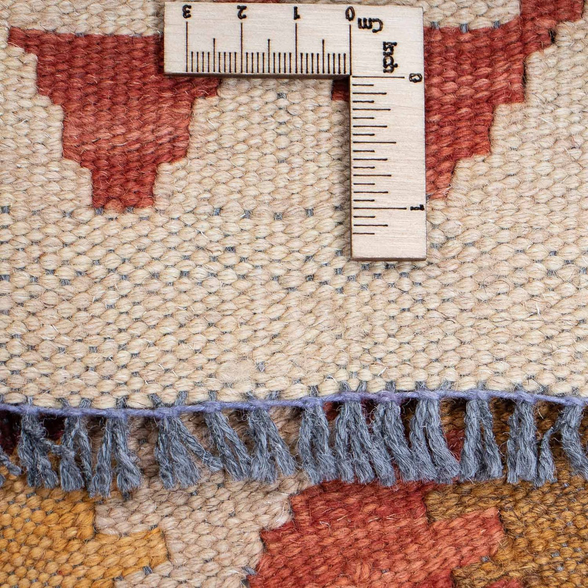 Alfombra de pasillo Alfombra Kelim - Splash - 300 x 84 cm - multicolor