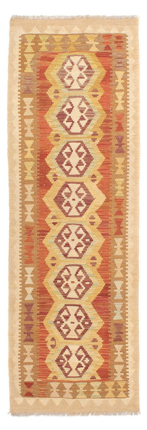 Alfombra de pasillo Alfombra Kelim - Splash - 194 x 64 cm - multicolor