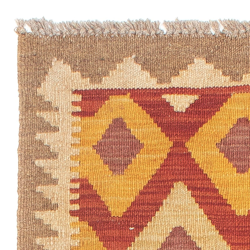 Alfombra de pasillo Alfombra Kelim - Splash - 192 x 49 cm - multicolor