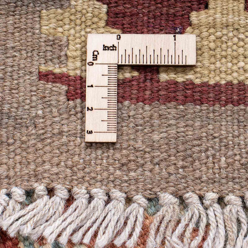 Alfombra de pasillo Alfombra Kelim - Splash - 200 x 62 cm - multicolor