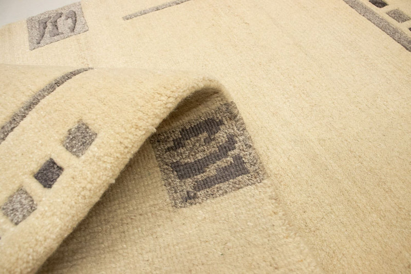 Alfombra de Nepal - 160 x 90 cm - beige