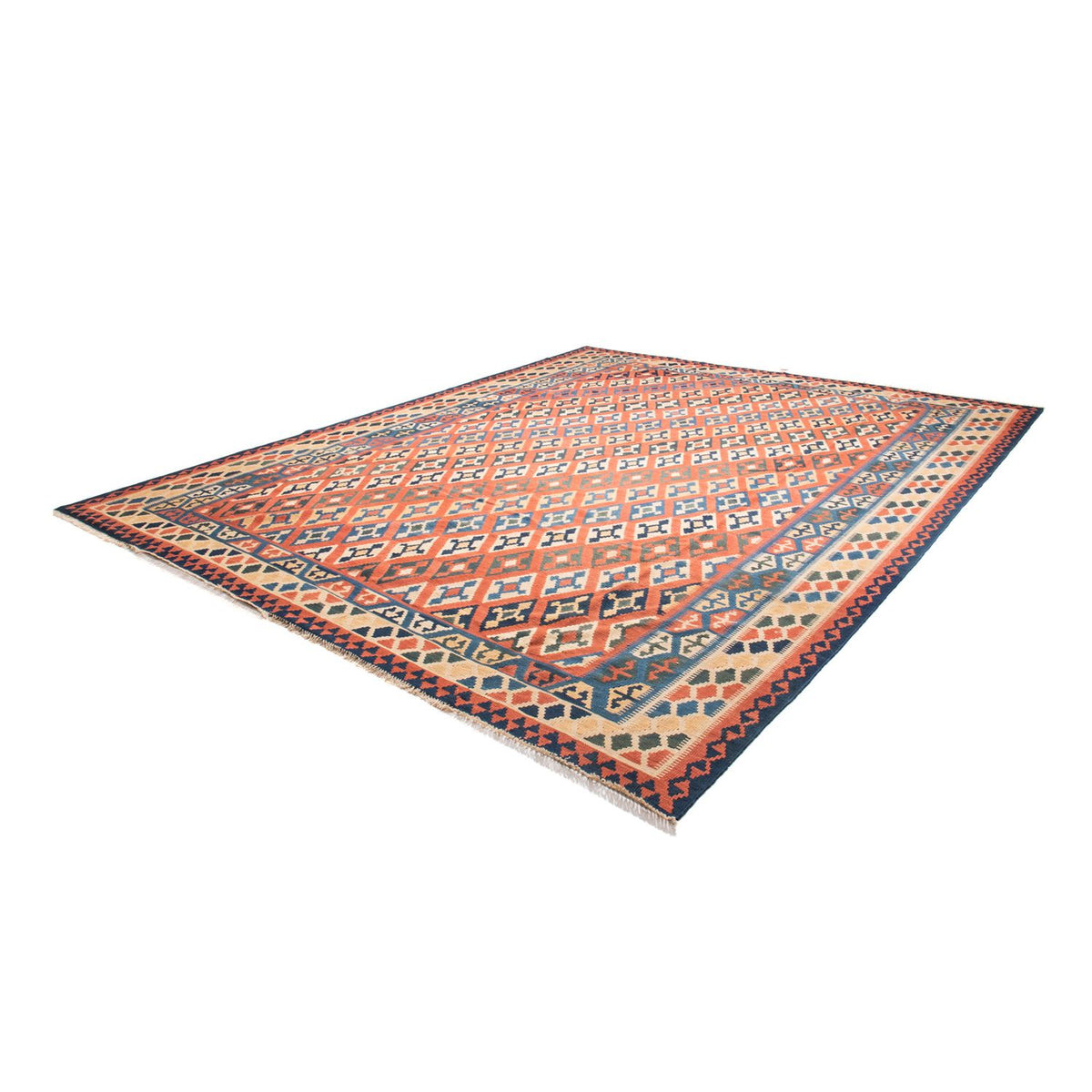 Alfombra Kelim - Oriental - 388 x 308 cm - multicolor