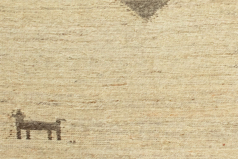 Alfombra Gabbeh - Persa - 205 x 138 cm - beige