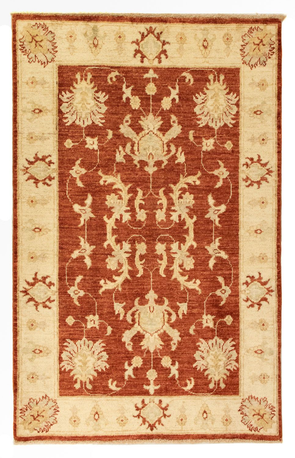 Alfombra Ziegler - 123 x 77 cm - óxido