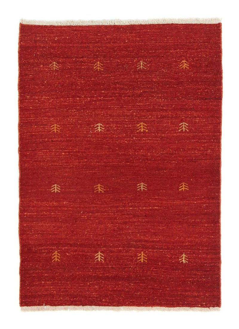 Alfombra Gabbeh - Persa - 148 x 104 cm - rojo