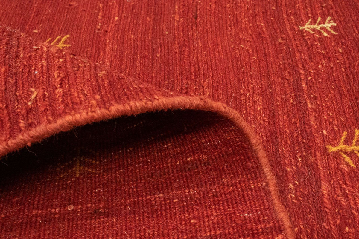 Alfombra Gabbeh - Persa - 148 x 104 cm - rojo