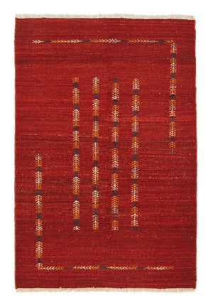 Alfombra Gabbeh - Persa - 177 x 115 cm - rojo