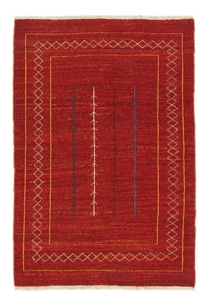 Alfombra Gabbeh - Persa - 178 x 118 cm - rojo