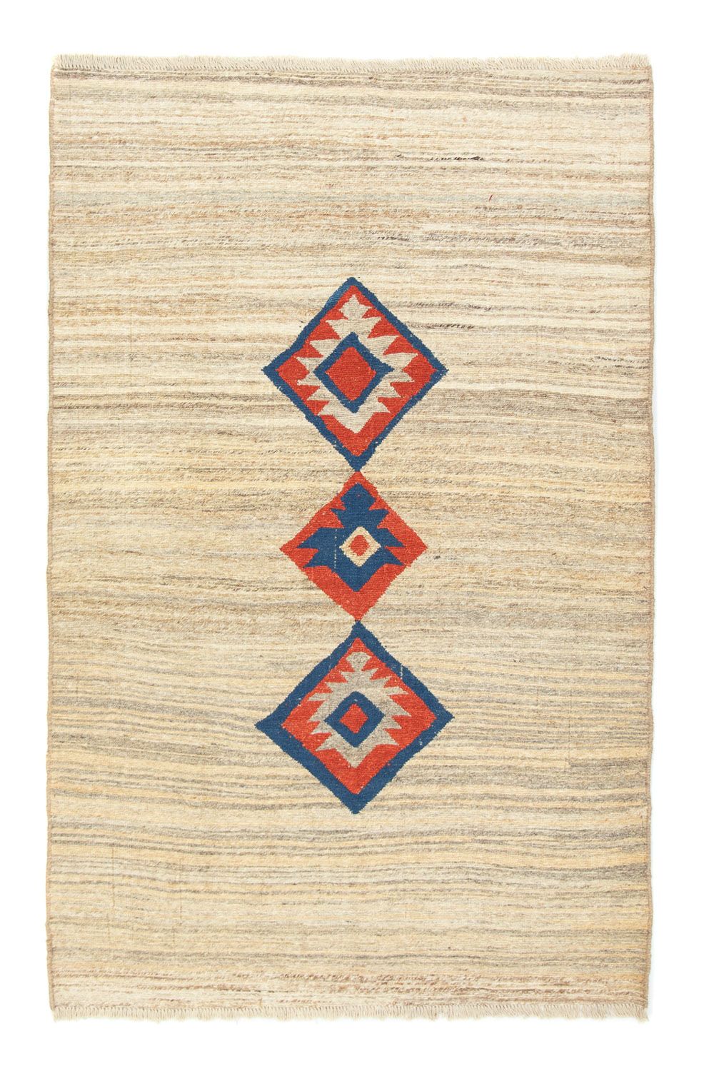 Alfombra Gabbeh - Persa - 193 x 121 cm - beige