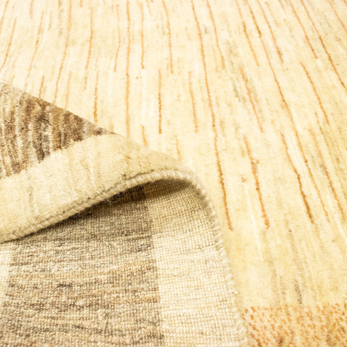 Alfombra Gabbeh - Loribaft Persa - 195 x 146 cm - beige