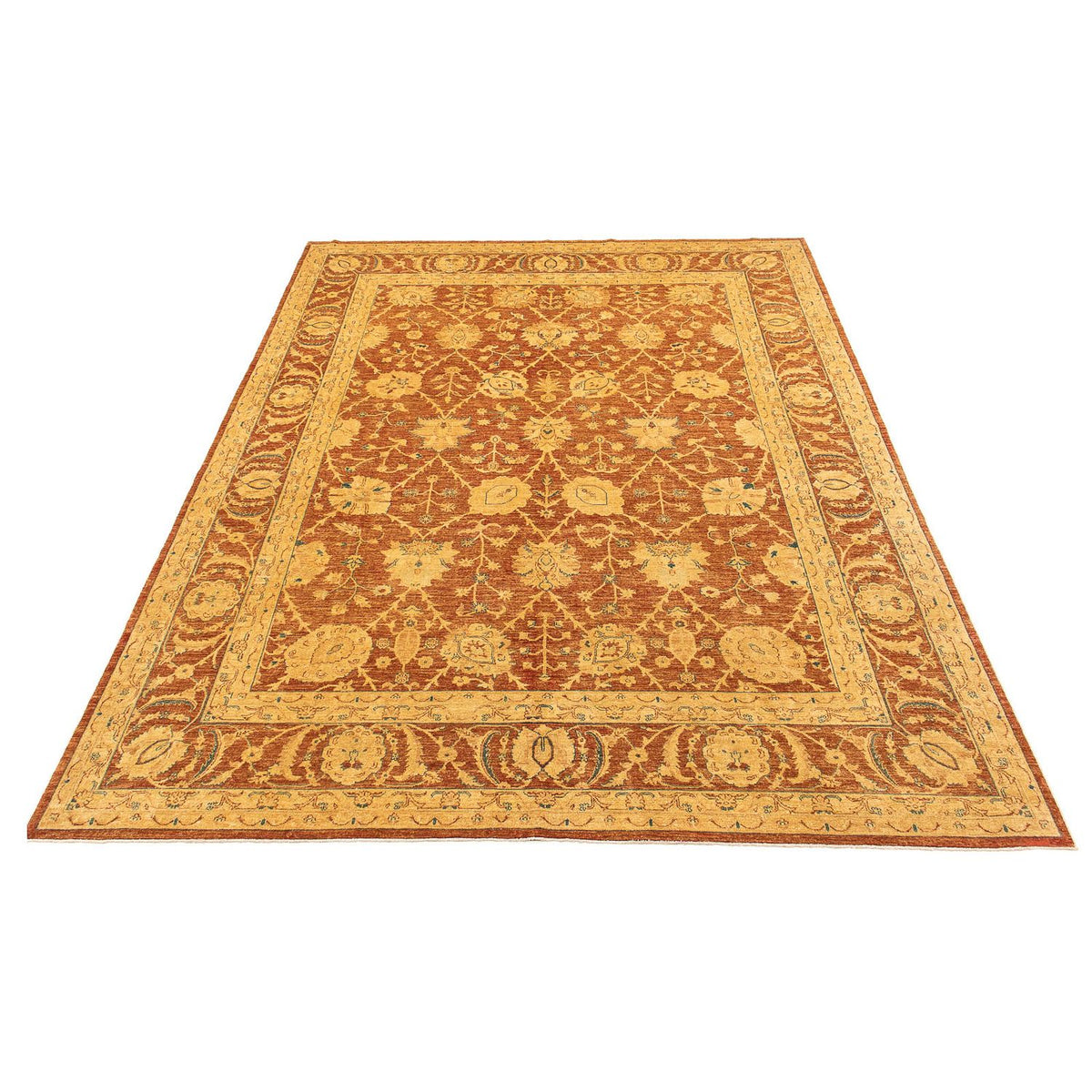 Alfombra persa - Nómada - 390 x 302 cm - óxido