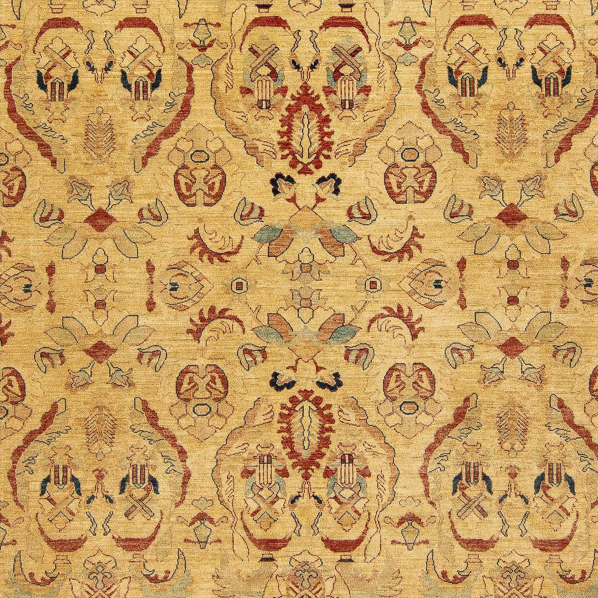 Alfombra persa - Nómada - 362 x 293 cm - marrón