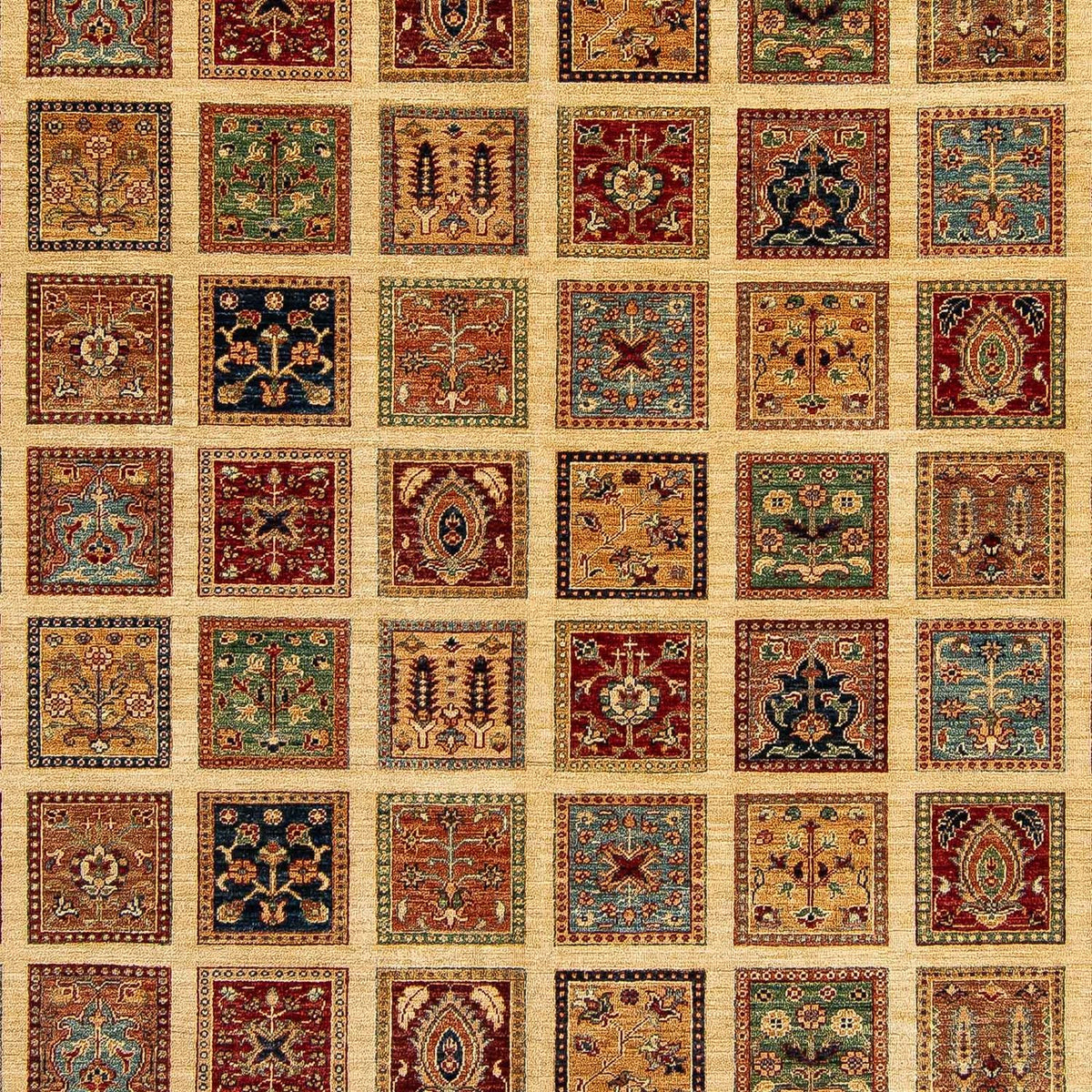 Alfombra persa - Nómada cuadrado - 325 x 306 cm - beige