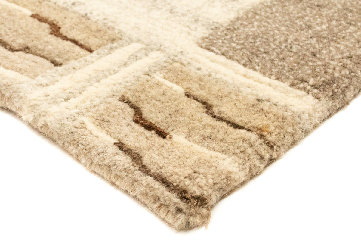 Alfombra de Nepal - 140 x 70 cm - beige