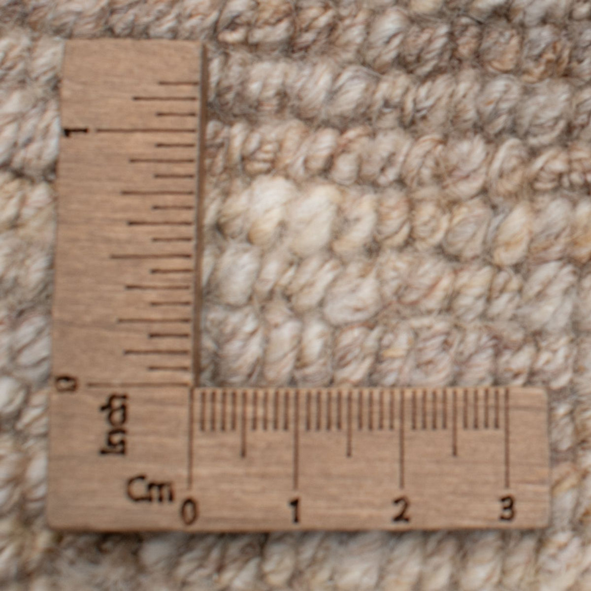 Alfombra Gabbeh - Persa - 104 x 77 cm - natural