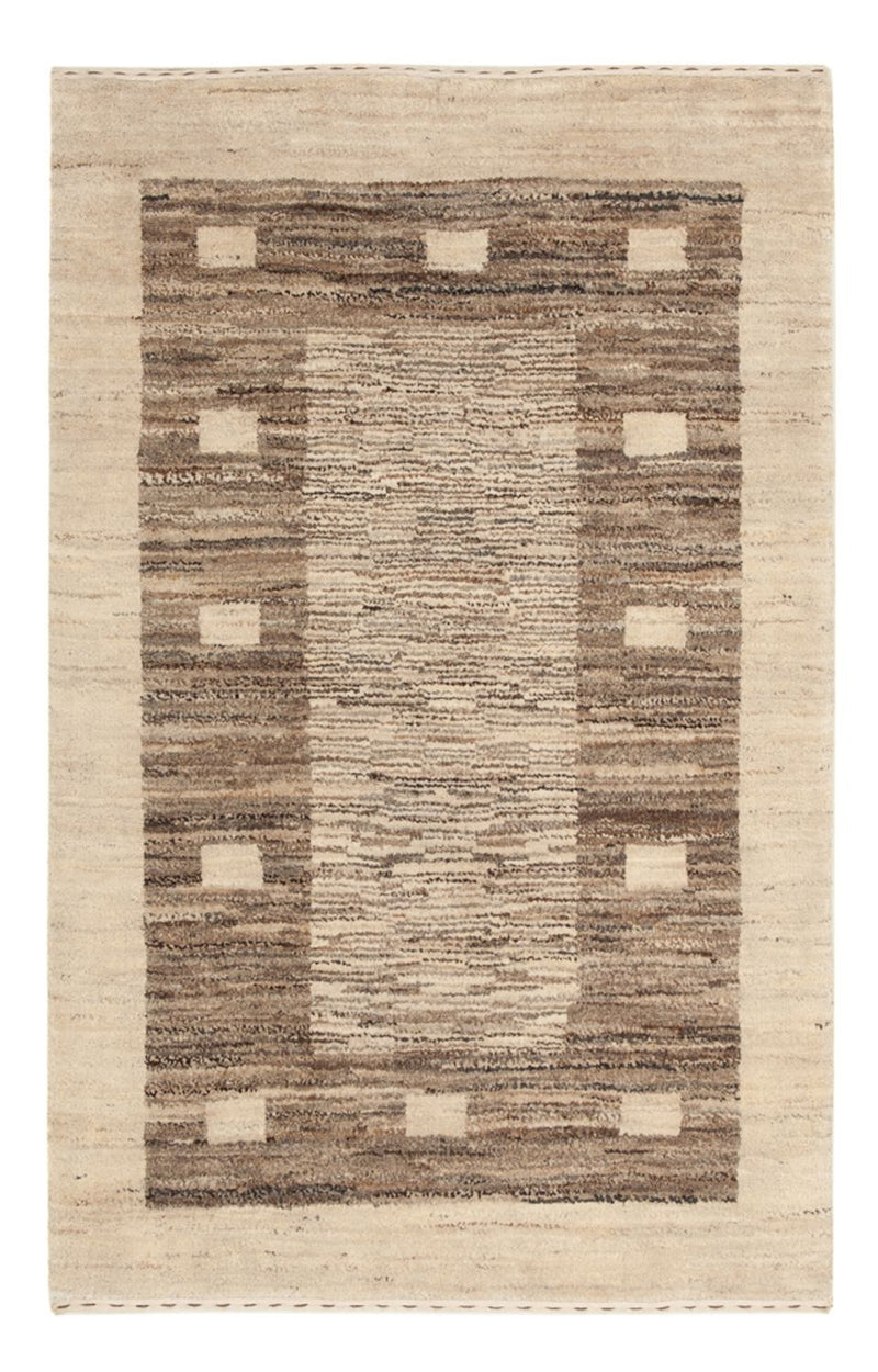 Alfombra Gabbeh - Persa - 122 x 76 cm - natural