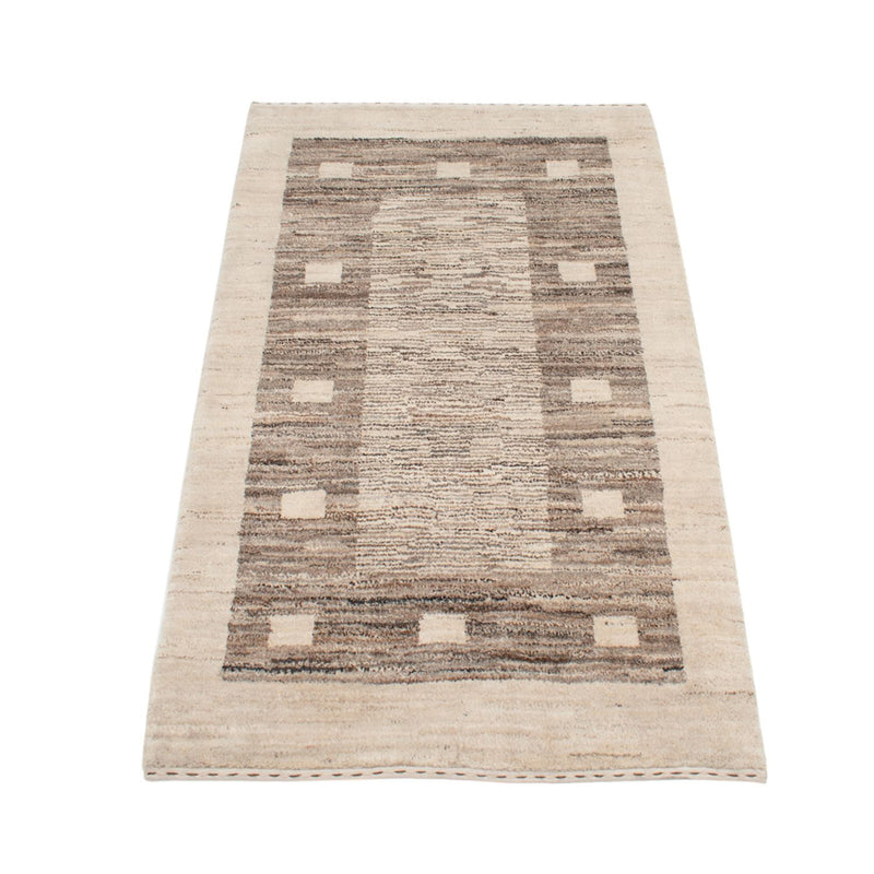 Alfombra Gabbeh - Persa - 122 x 76 cm - natural