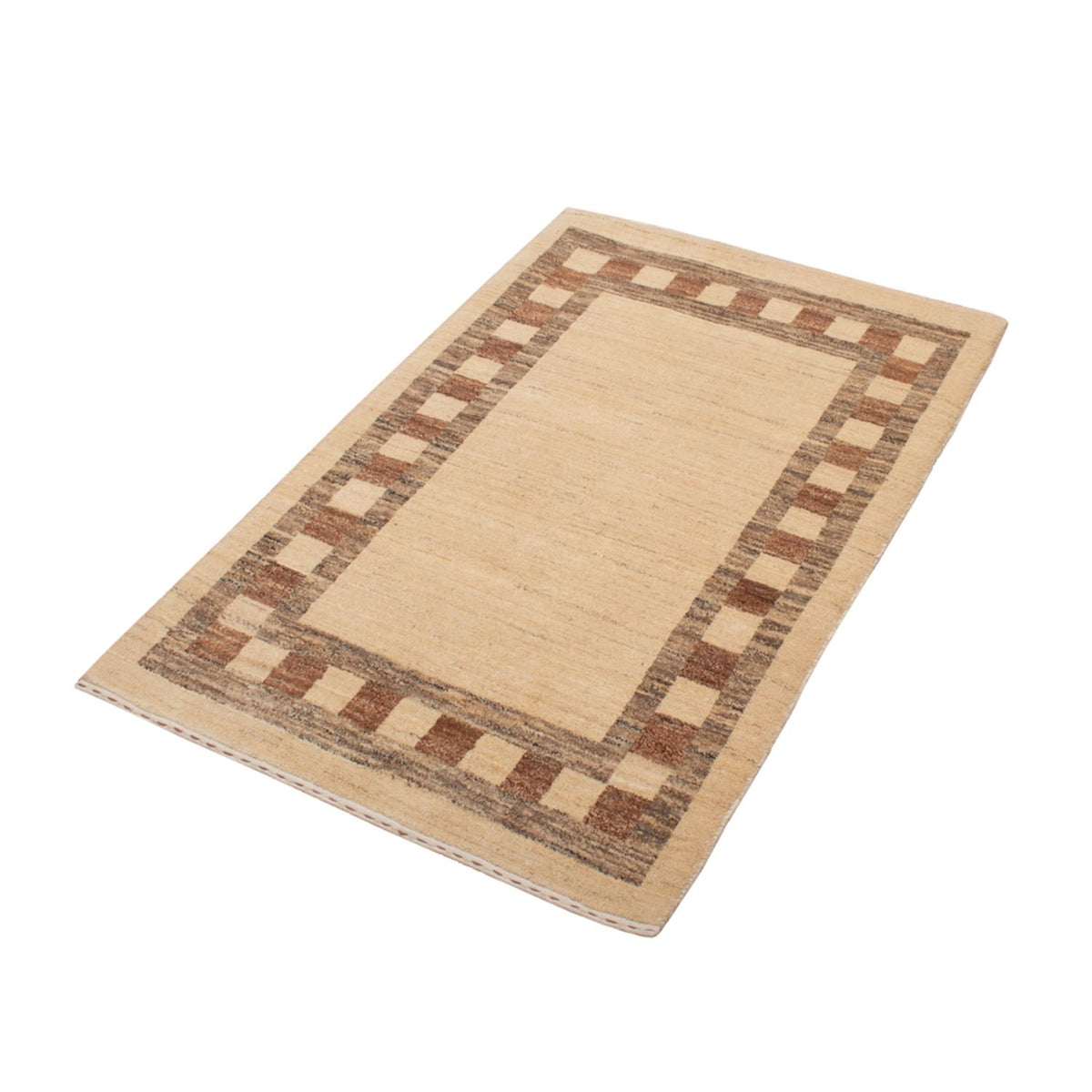Alfombra Gabbeh - Persa - 123 x 80 cm - beige