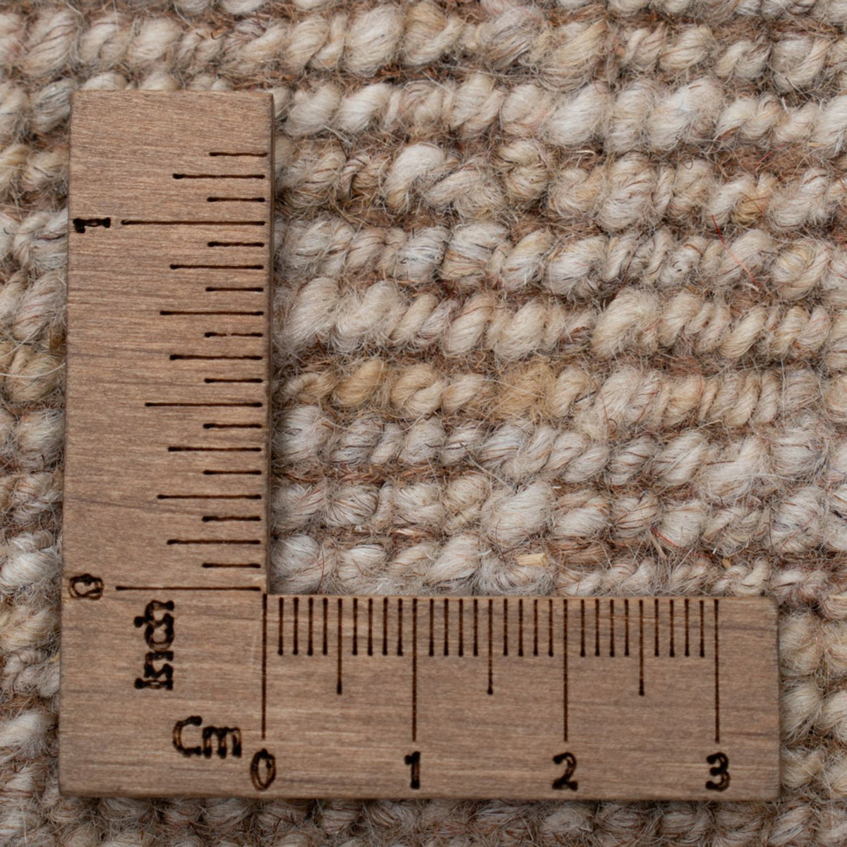 Alfombra Gabbeh - Persa - 102 x 76 cm - natural