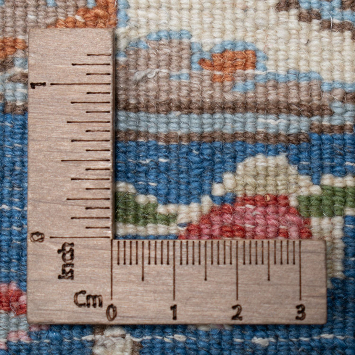 Alfombra persa - Real - 500 x 355 cm - azul oscuro