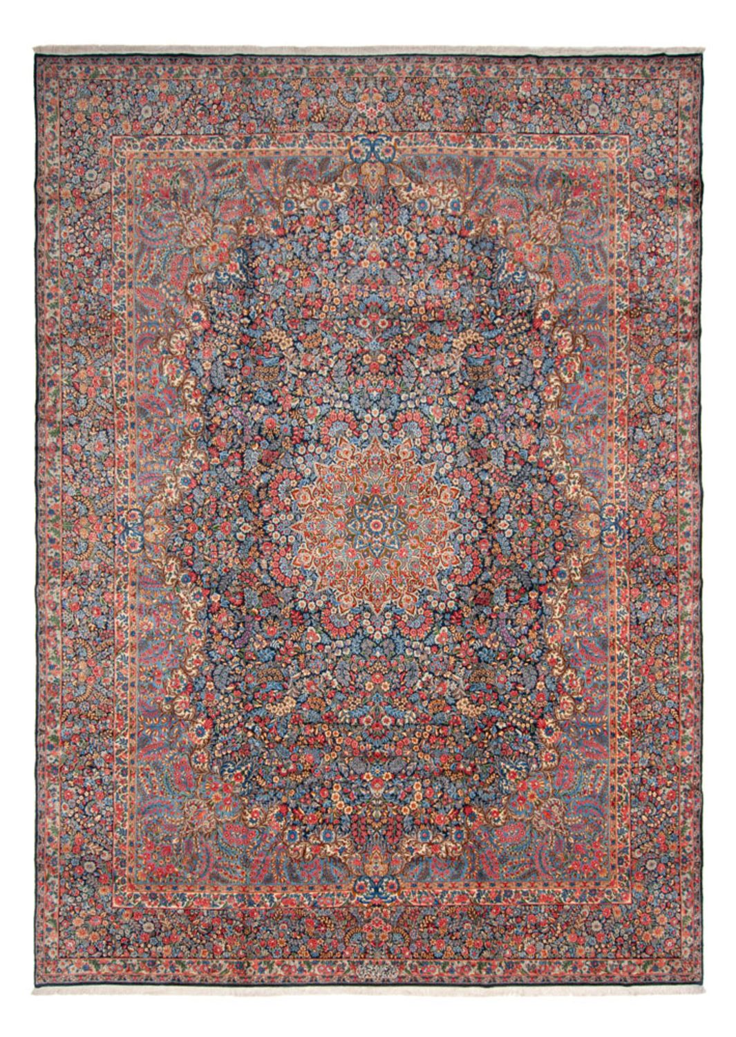 Alfombra persa - Real - 494 x 345 cm - azul
